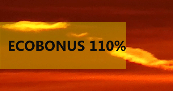 Ecobonus  detrazione 110 percento